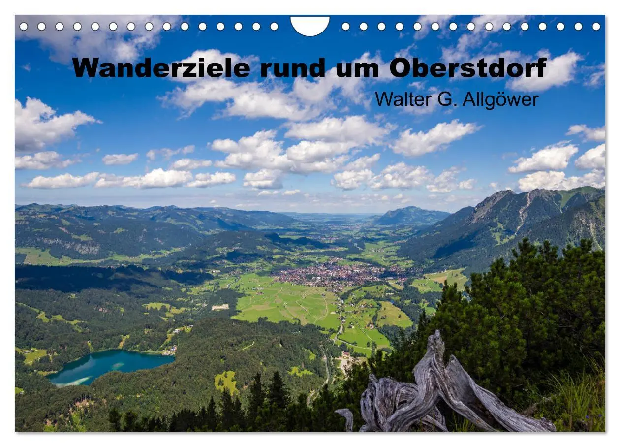 Cover: 9783457967959 | Wanderziele rund um Oberstdorf (Wandkalender 2026 DIN A4 quer),...