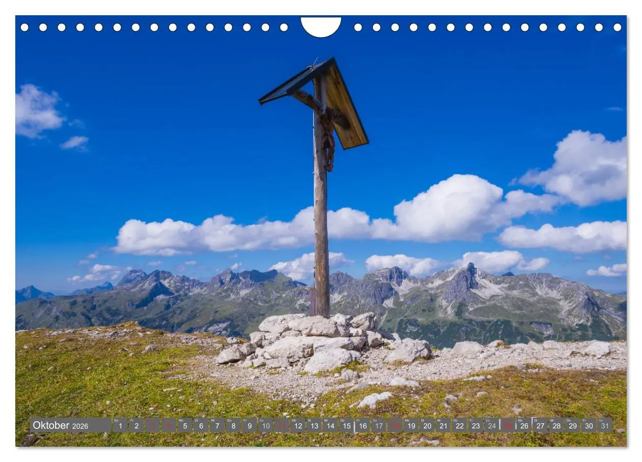 Bild: 9783457967959 | Wanderziele rund um Oberstdorf (Wandkalender 2026 DIN A4 quer),...