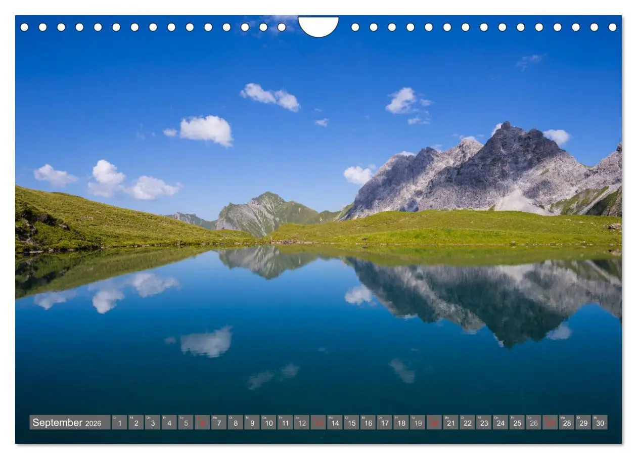 Bild: 9783457967959 | Wanderziele rund um Oberstdorf (Wandkalender 2026 DIN A4 quer),...
