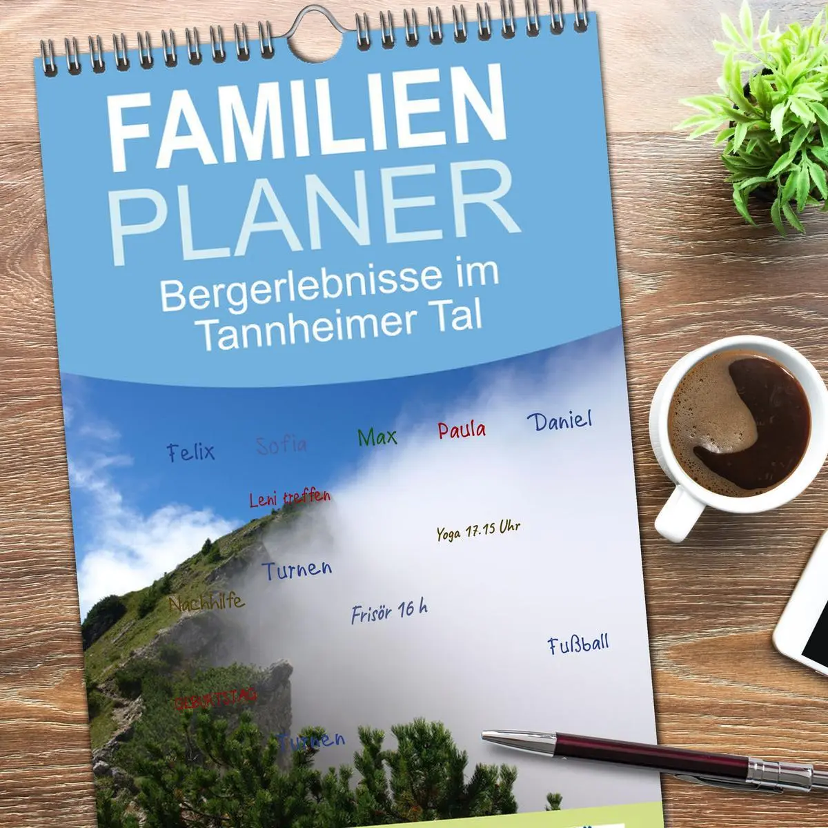 Bild: 9783516507959 | Familienplaner 2026 - Bergerlebnisse im Tannheimer Tal mit 5...