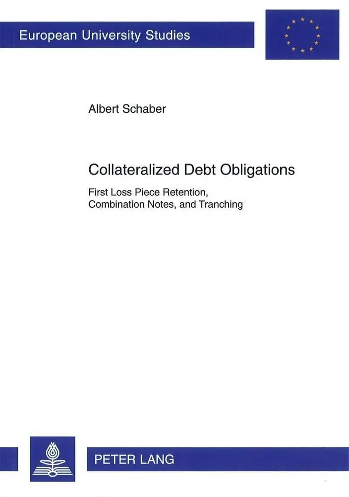 Cover: 9783631587959 | Collateralized Debt Obligations | Albert Schaber | Taschenbuch