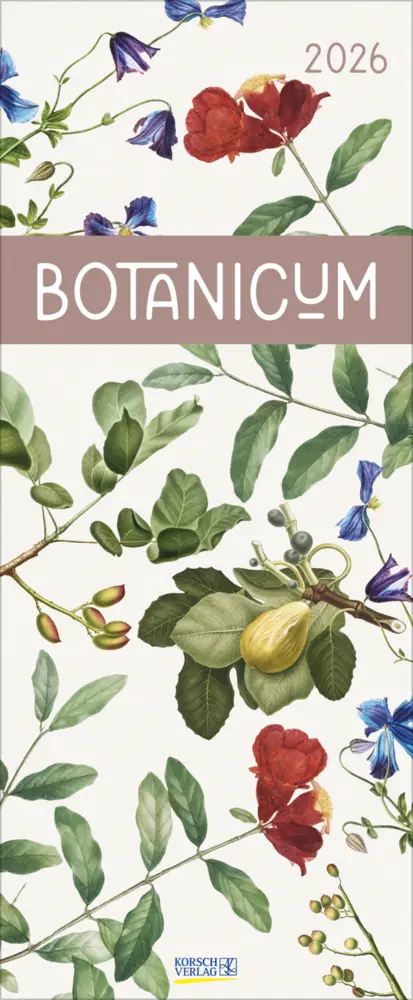 Cover: 9783731887959 | Botanicum 2026 | Verlag Korsch | Kalender | 14 S. | Deutsch | 2026