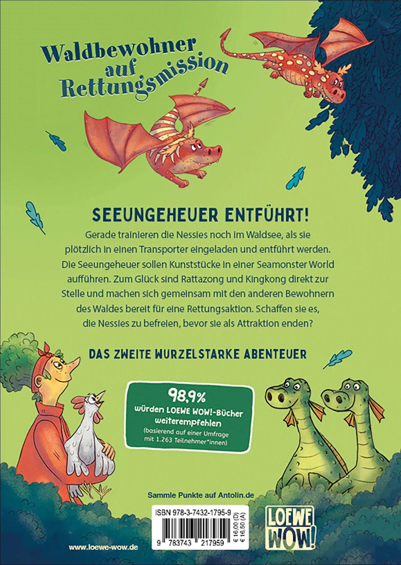 Bild: 9783743217959 | Der Wald lebt! (Band 2) - Rettet die Seeungeheuer! | Speulhof | Buch