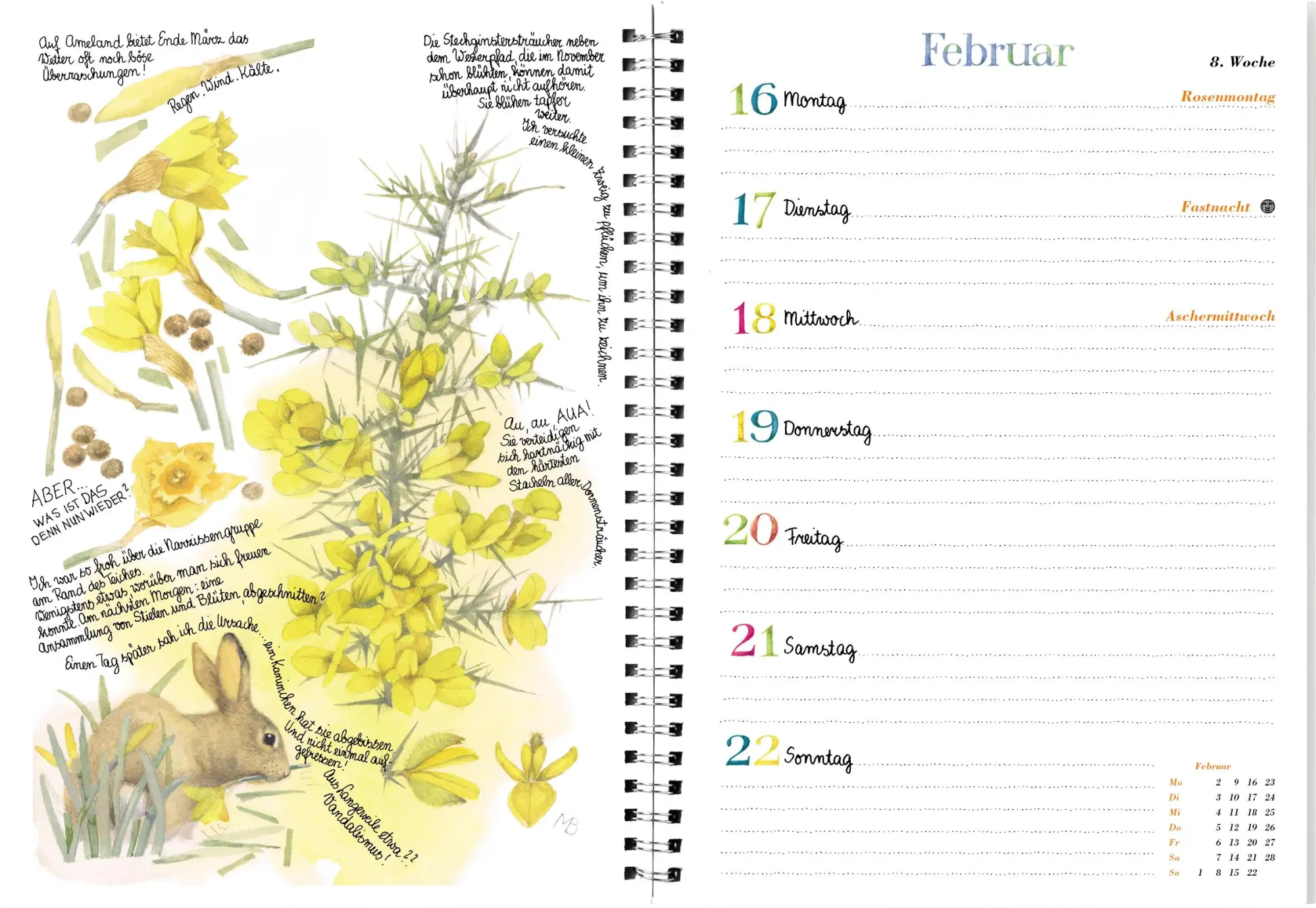 Bild: 9783784357959 | Naturkalender 2026 | Marjolein Bastin | Kalender | 128 S. | Deutsch