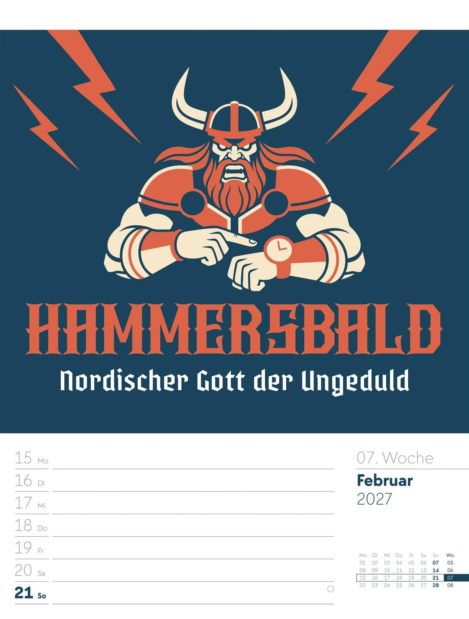 Bild: 9783838427959 | Klartext Sprüchekalender Wochenplaner 2027 | GmbH | Kalender | 56 S.