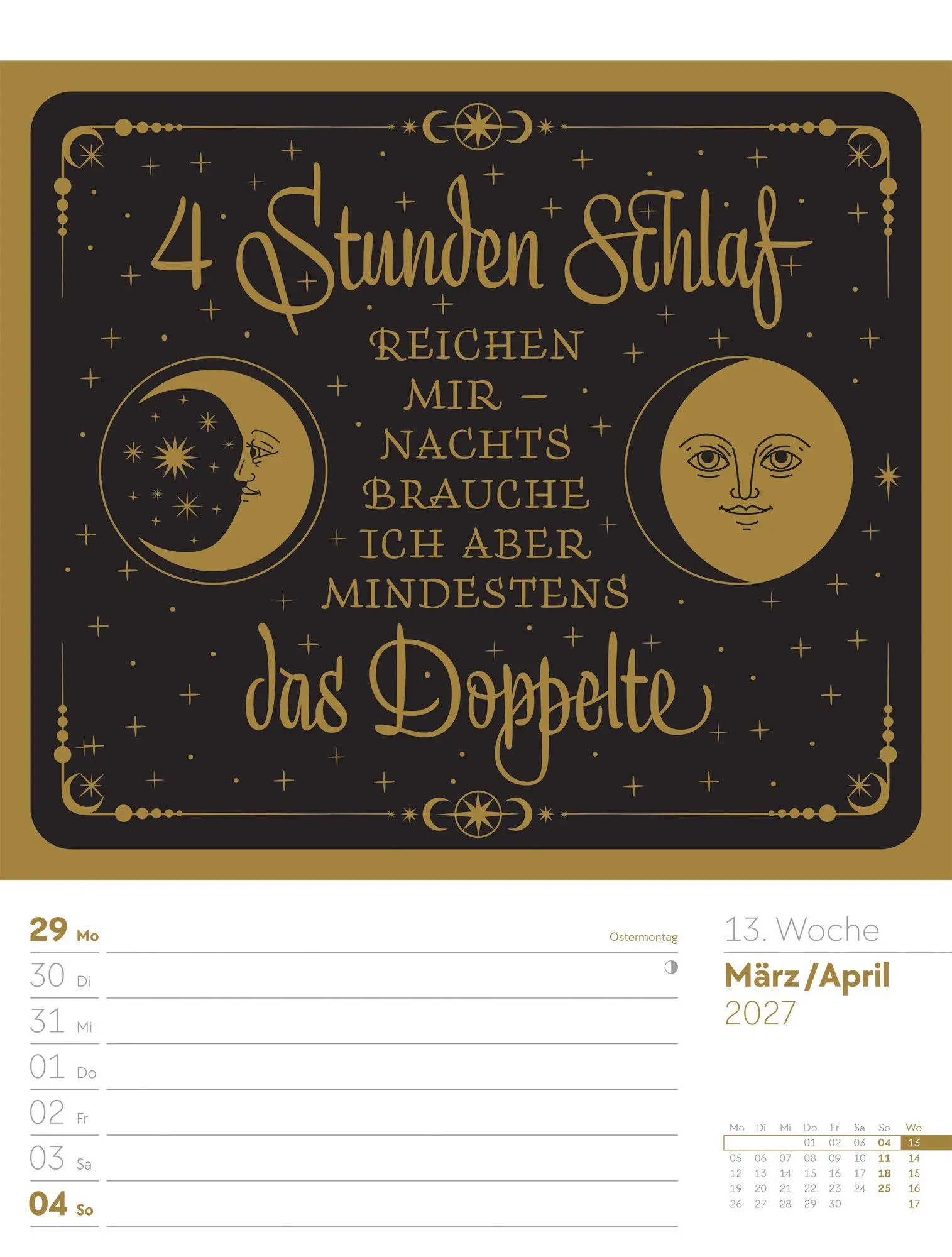 Bild: 9783838427959 | Klartext Sprüchekalender Wochenplaner 2027 | GmbH | Kalender | 56 S.