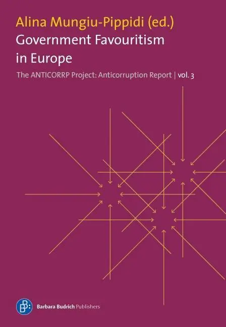 Cover: 9783847407959 | Government Favouritism in Europe | The Anticorruption Report 3 | Buch