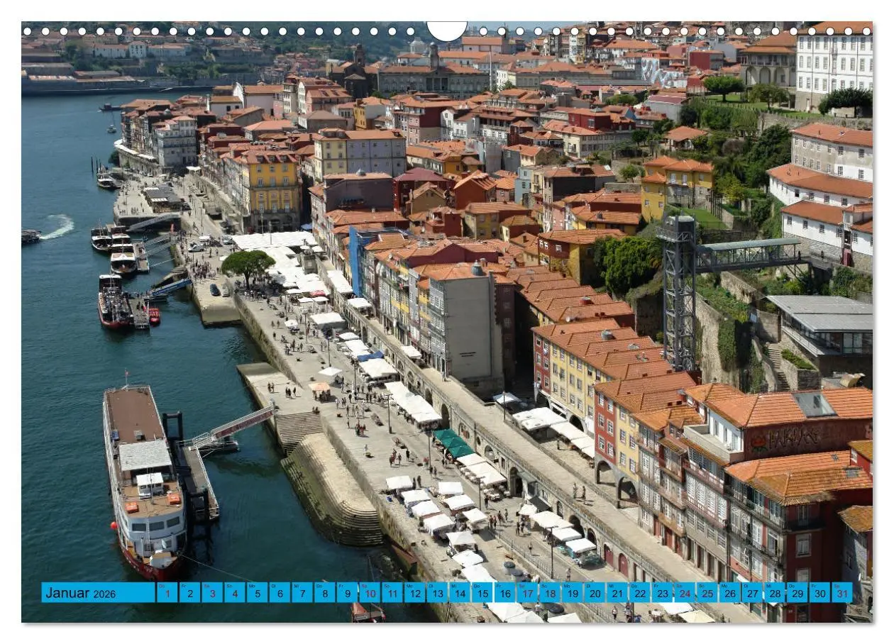 Bild: 9783457618059 | Eine Reise durch Portugal (Wandkalender 2026 DIN A3 quer), CALVENDO...