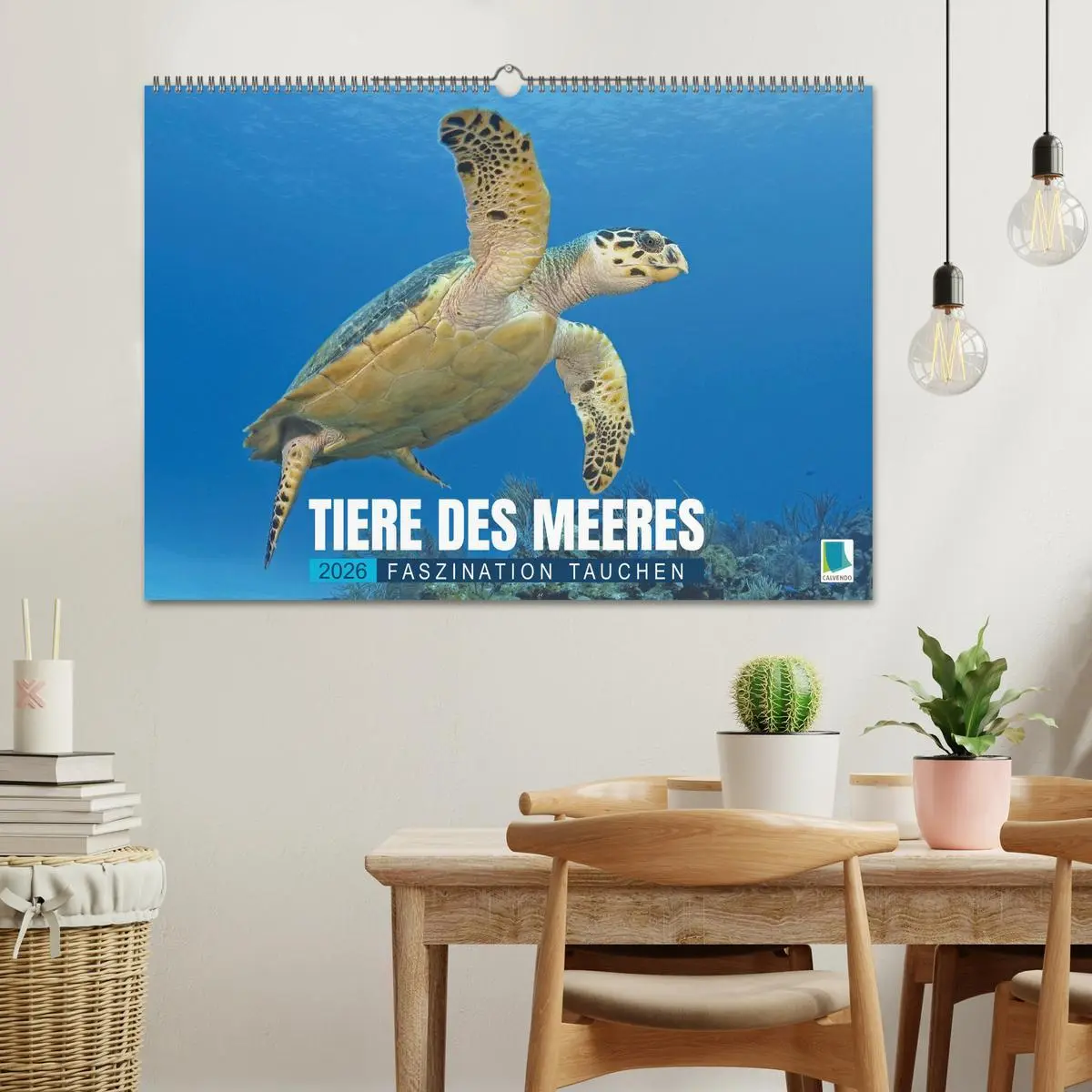 Bild: 9783516638059 | Tiere des Meeres: Faszination Tauchen (Wandkalender 2026 DIN A2...