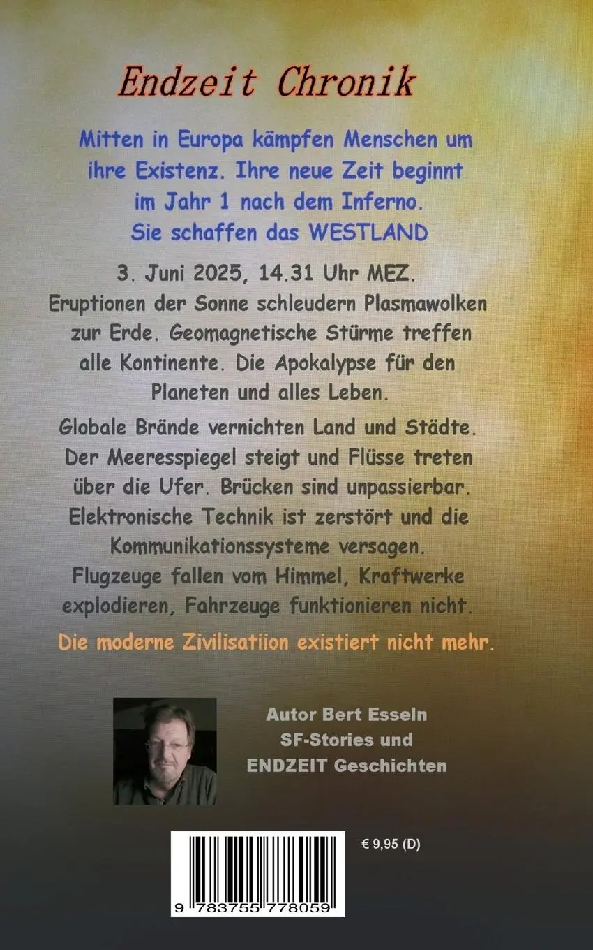 Rückseite: 9783755778059 | Eruption | Sonnenstürme | Bert Esseln | Taschenbuch | Paperback | 2023