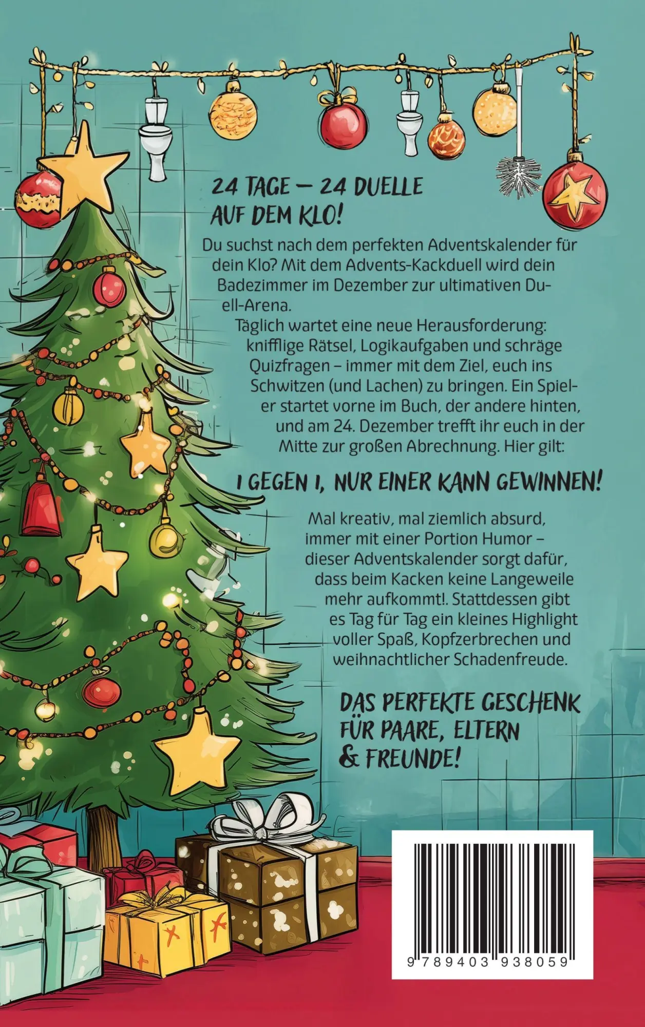 Rückseite: 9789403938059 | Das große Advents-Kackduell | Markus Wollseif | Taschenbuch | 108 S.