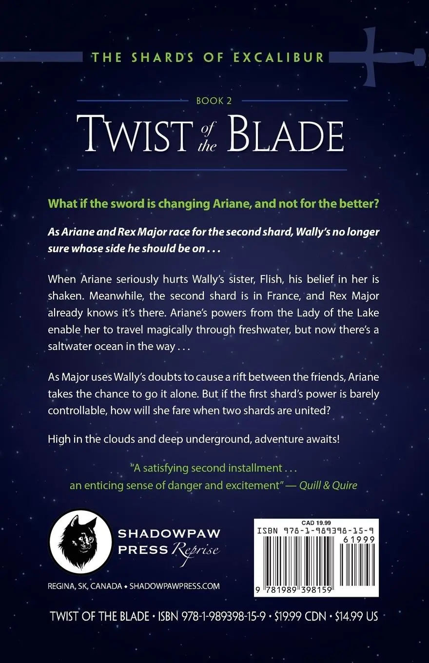 Rückseite: 9781989398159 | Twist of the Blade | Edward Willett | Taschenbuch | Englisch | 2022