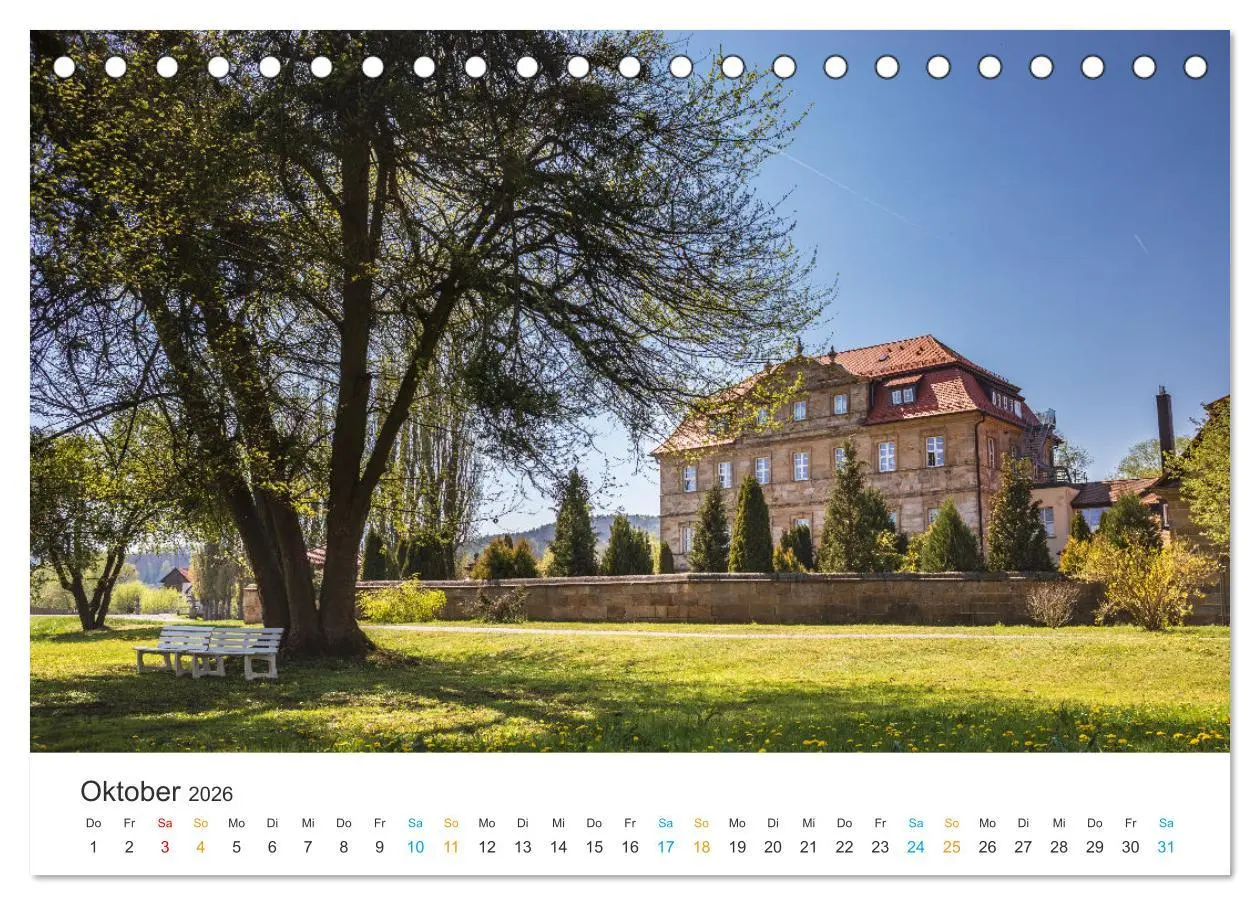 Bild: 9783457778159 | Haßberge - Burgen und Burgruinen (Tischkalender 2026 DIN A5 quer),...