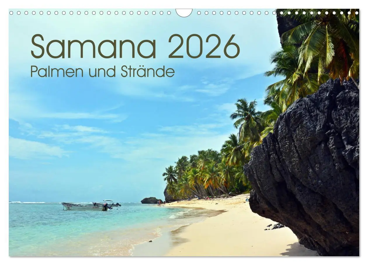 Cover: 9783457848159 | Samana - Palmen und Strände (Wandkalender 2026 DIN A3 quer),...