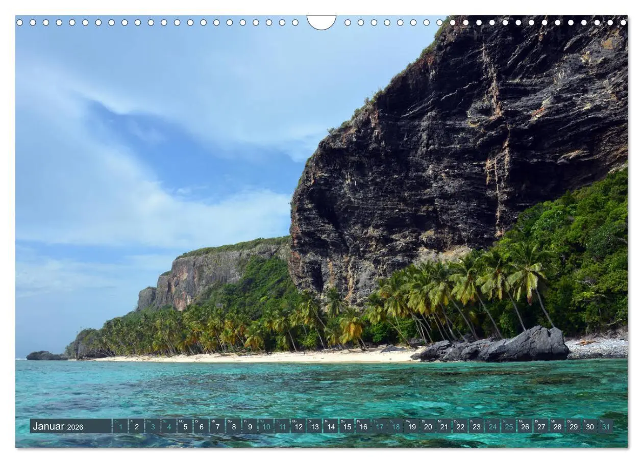 Bild: 9783457848159 | Samana - Palmen und Strände (Wandkalender 2026 DIN A3 quer),...