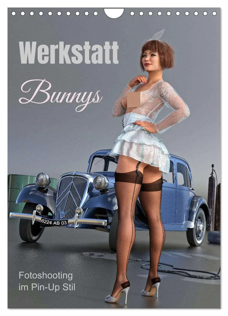Cover: 9783516248159 | Werkstatt Bunnys (Wandkalender 2026 DIN A4 hoch), CALVENDO...