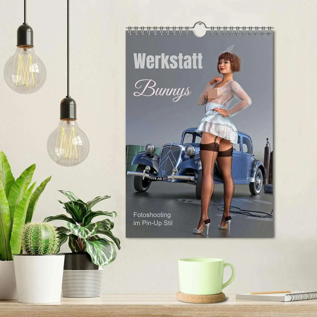 Bild: 9783516248159 | Werkstatt Bunnys (Wandkalender 2026 DIN A4 hoch), CALVENDO...