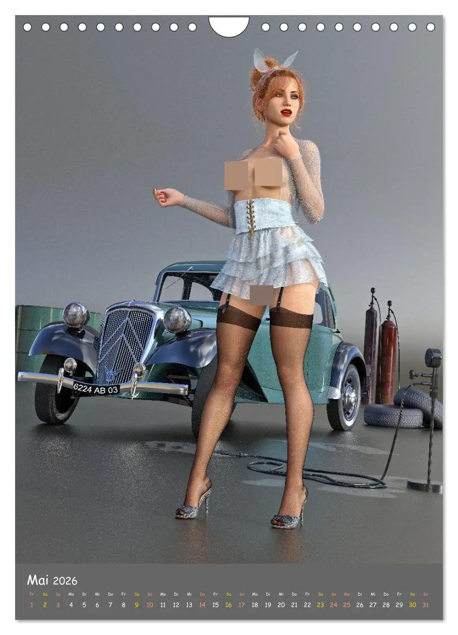 Bild: 9783516248159 | Werkstatt Bunnys (Wandkalender 2026 DIN A4 hoch), CALVENDO...