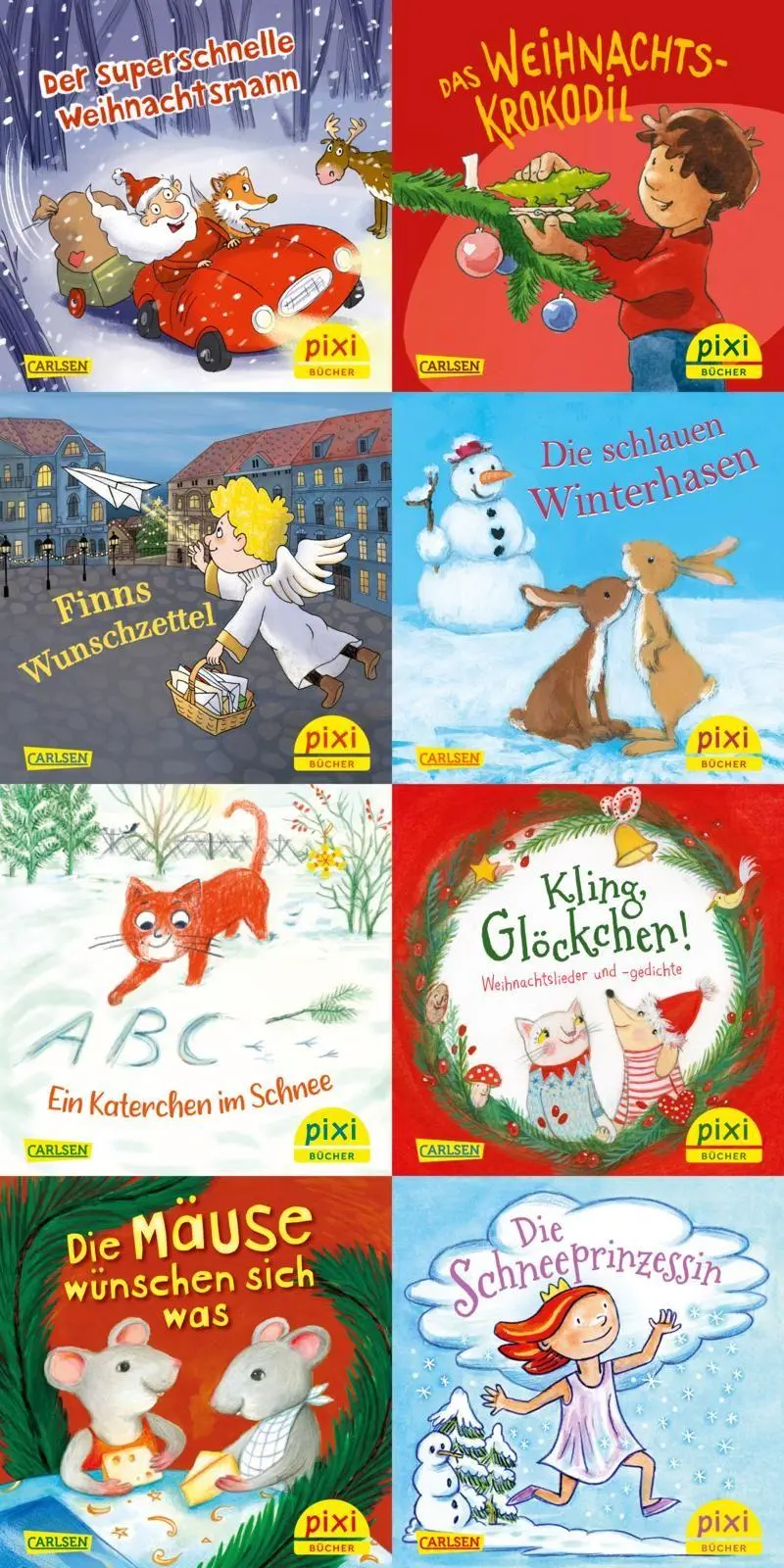 Cover: 9783551038159 | Pixi-Weihnachts-8er-Set 41: Pixis Weihnachtszauber (8x1 Exemplar)