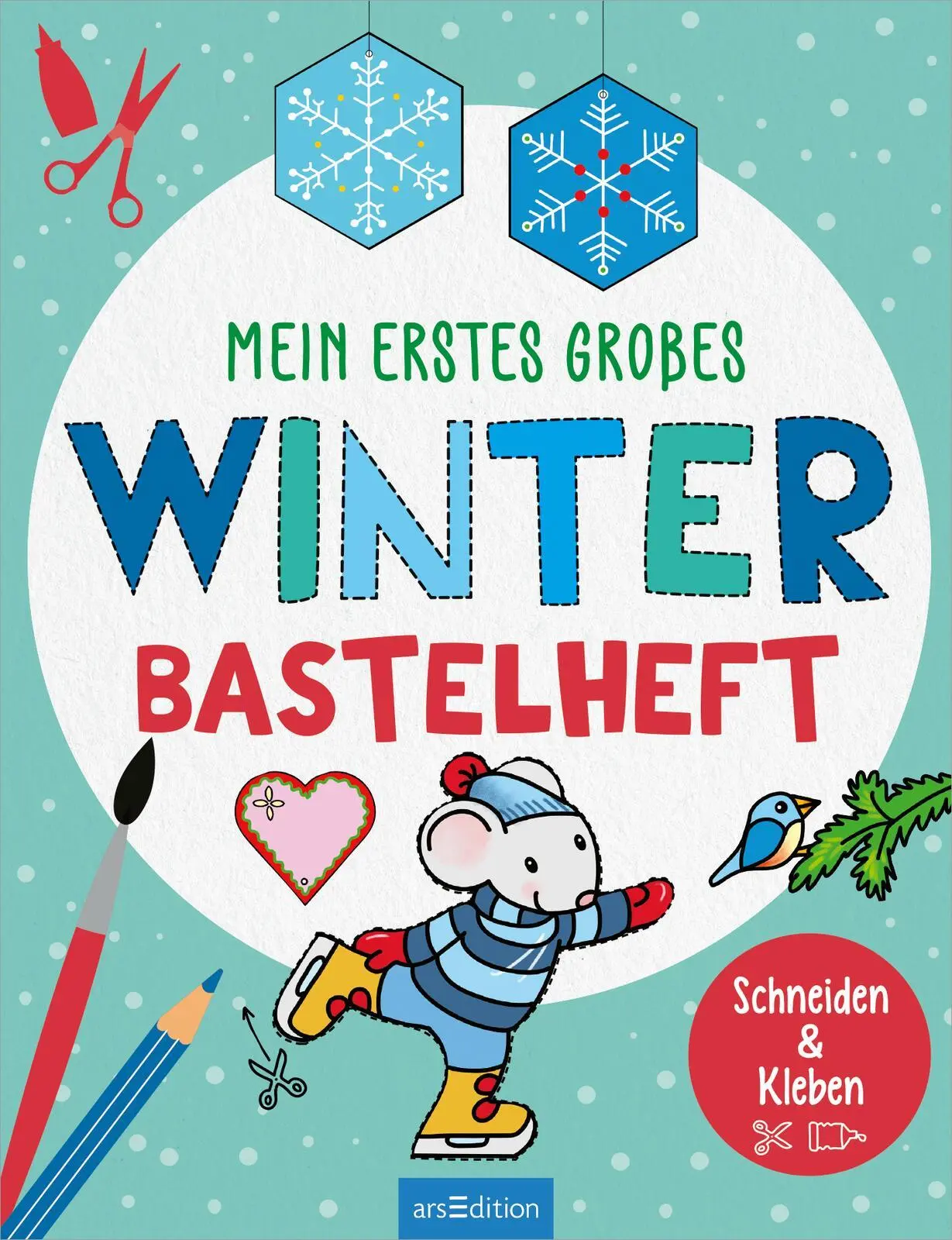 Bild: 9783845858159 | Mein erstes großes Winter-Bastelheft | Schneiden &amp; Kleben | Broschüre