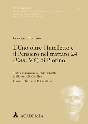 Cover: 9783896658159 | L'Uno oltre l'Intelletto e il Pensiero nel trattato 24 (Enn. V 6)...