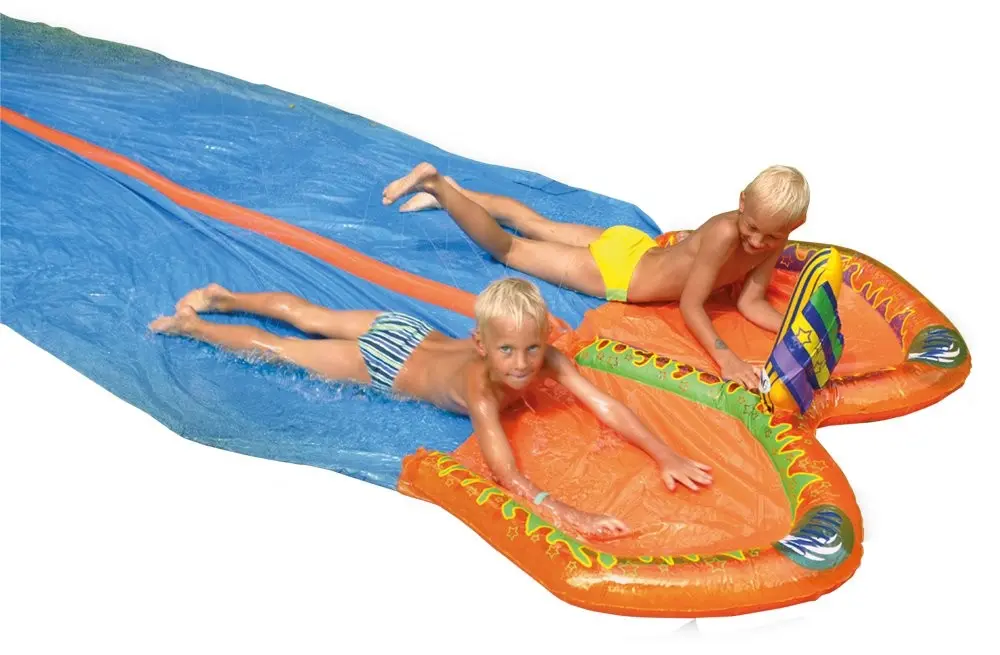 Cover: 4008332778259 | Happy People 77825 - Doppel Wasserrutsche, 650 x 180 cm, Plane | 77825