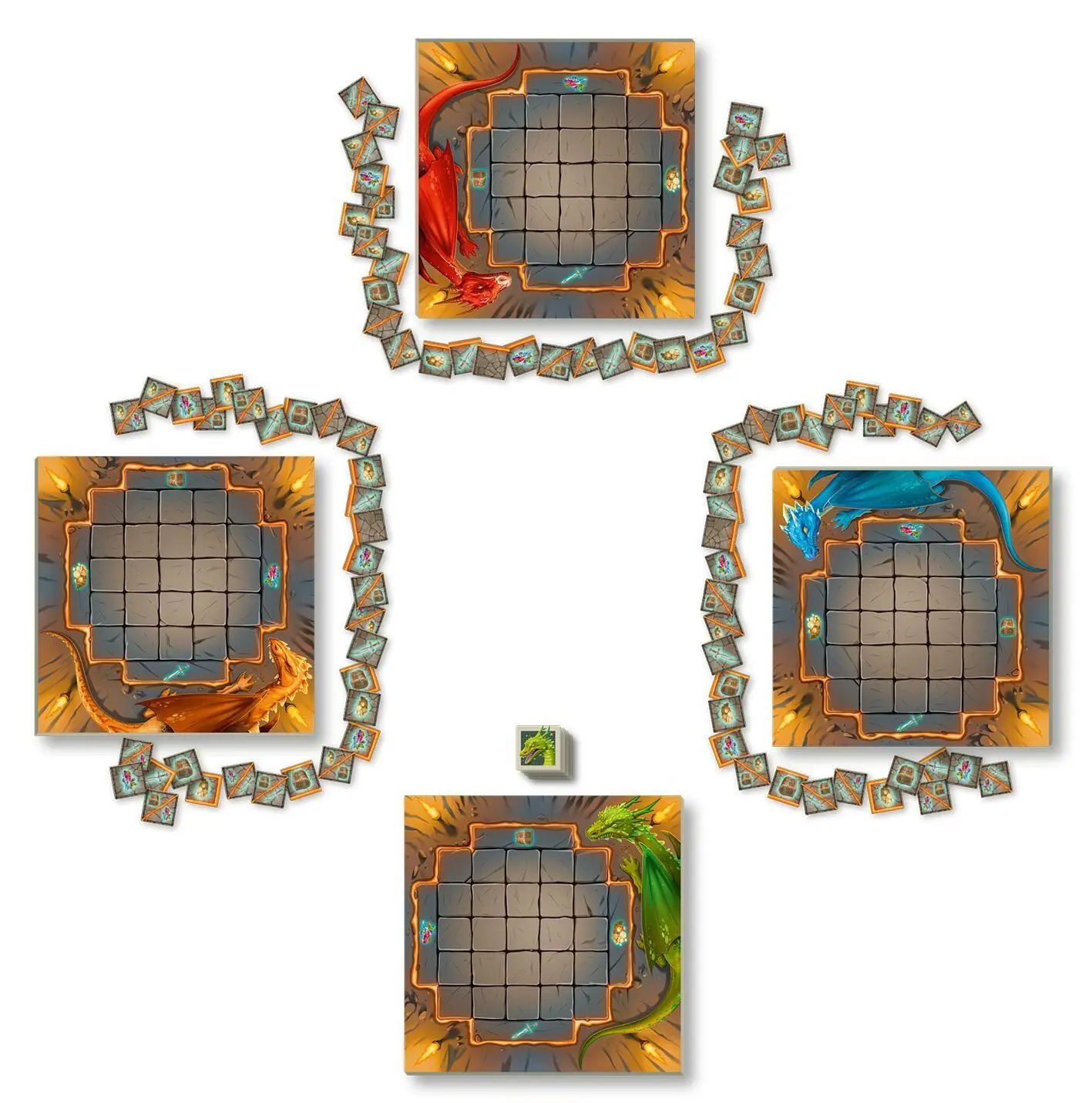 Bild: 4014489138259 | Hüter des Schatzes | Reiner Knizia | Spiel | Deutsch | 2025