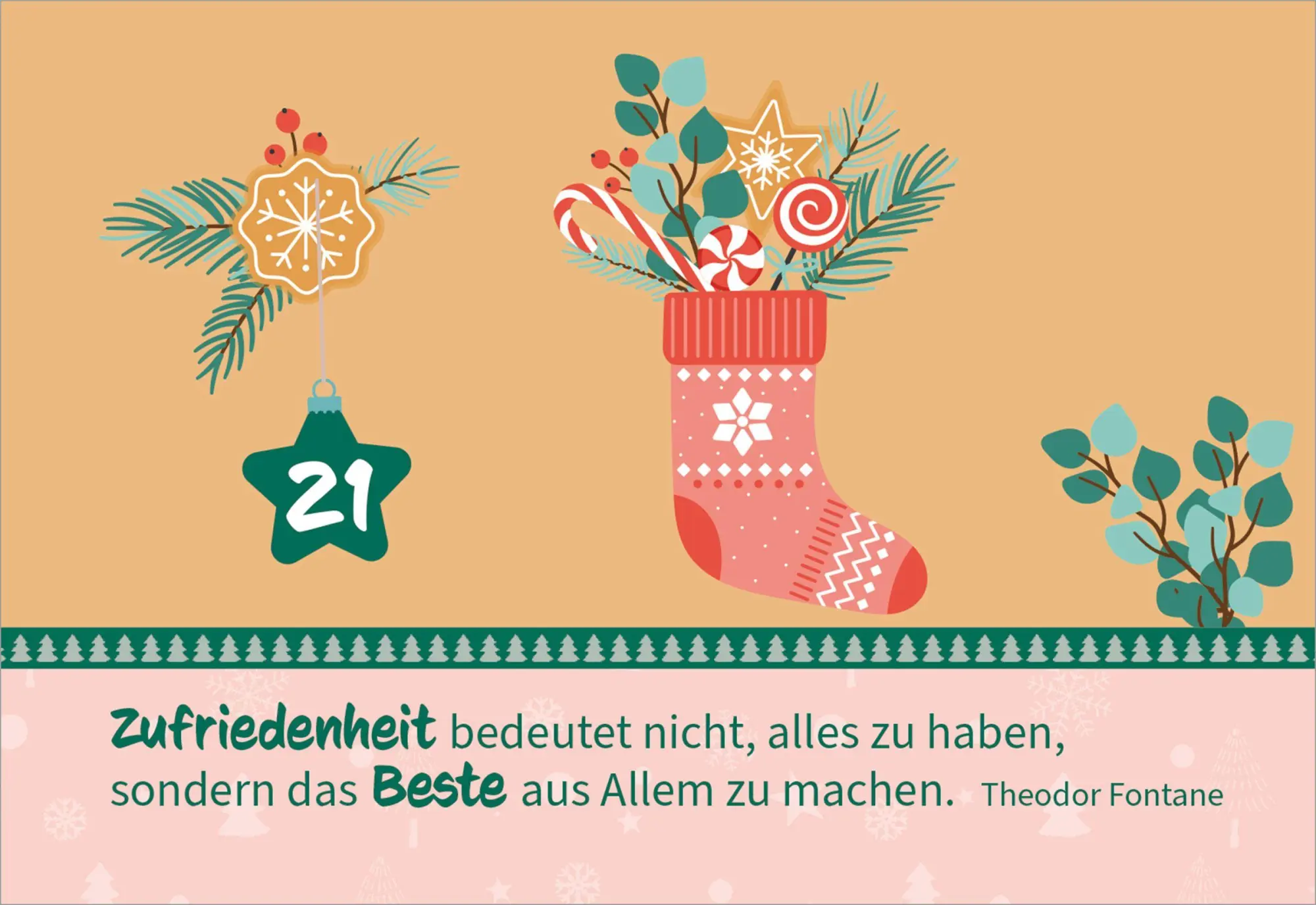 Bild: 9783451038259 | Hosentaschenadventskalender 2026 - mit Illustrationen | Kalender