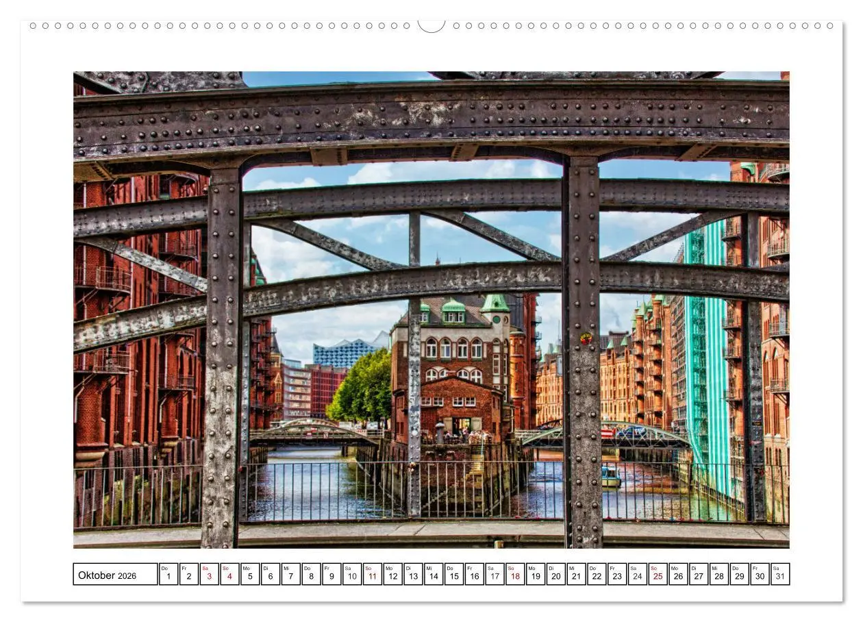 Bild: 9783457458259 | Hamburg sehen, fühlen und lieben (hochwertiger Premium Wandkalender...
