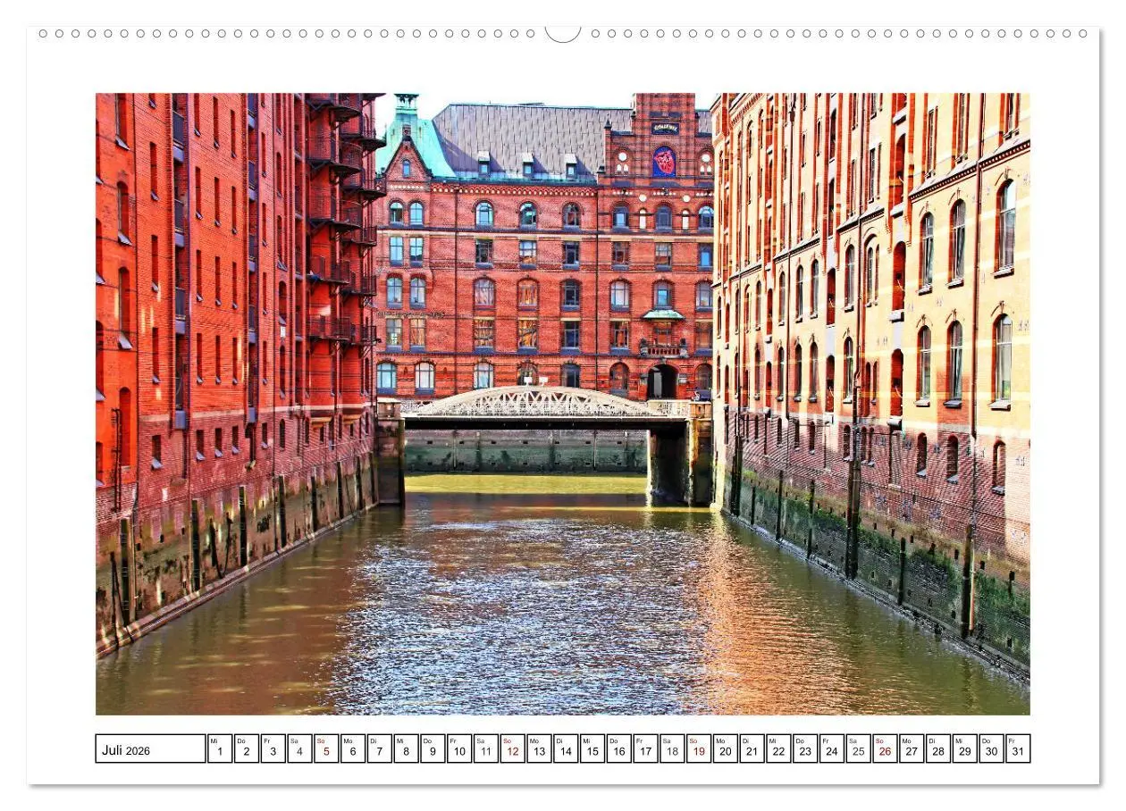 Bild: 9783457458259 | Hamburg sehen, fühlen und lieben (hochwertiger Premium Wandkalender...