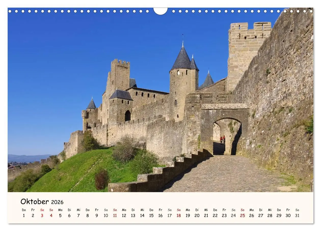 Bild: 9783457908259 | Cite von Carcassonne - Zeitreise ins Mittelalter (Wandkalender 2026...