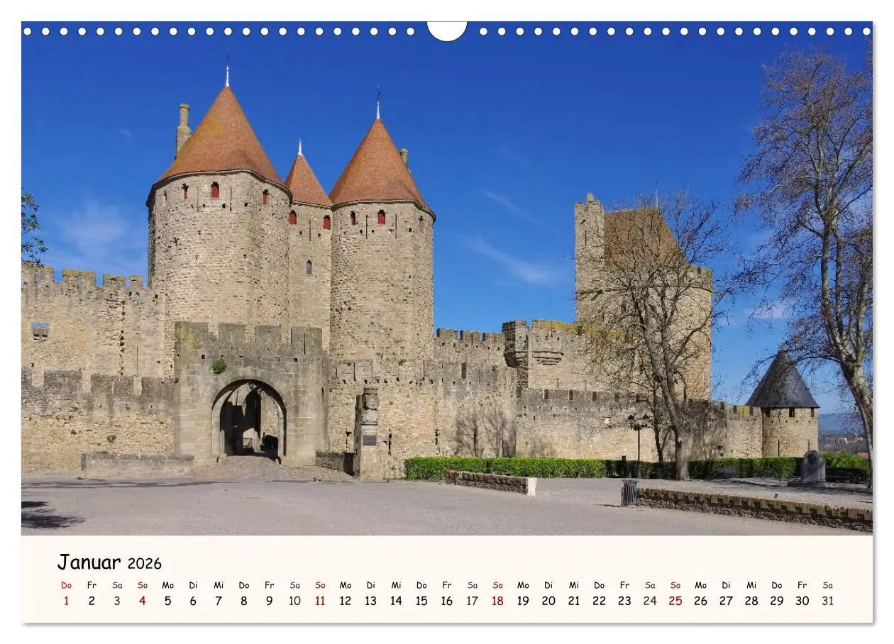 Bild: 9783457908259 | Cite von Carcassonne - Zeitreise ins Mittelalter (Wandkalender 2026...