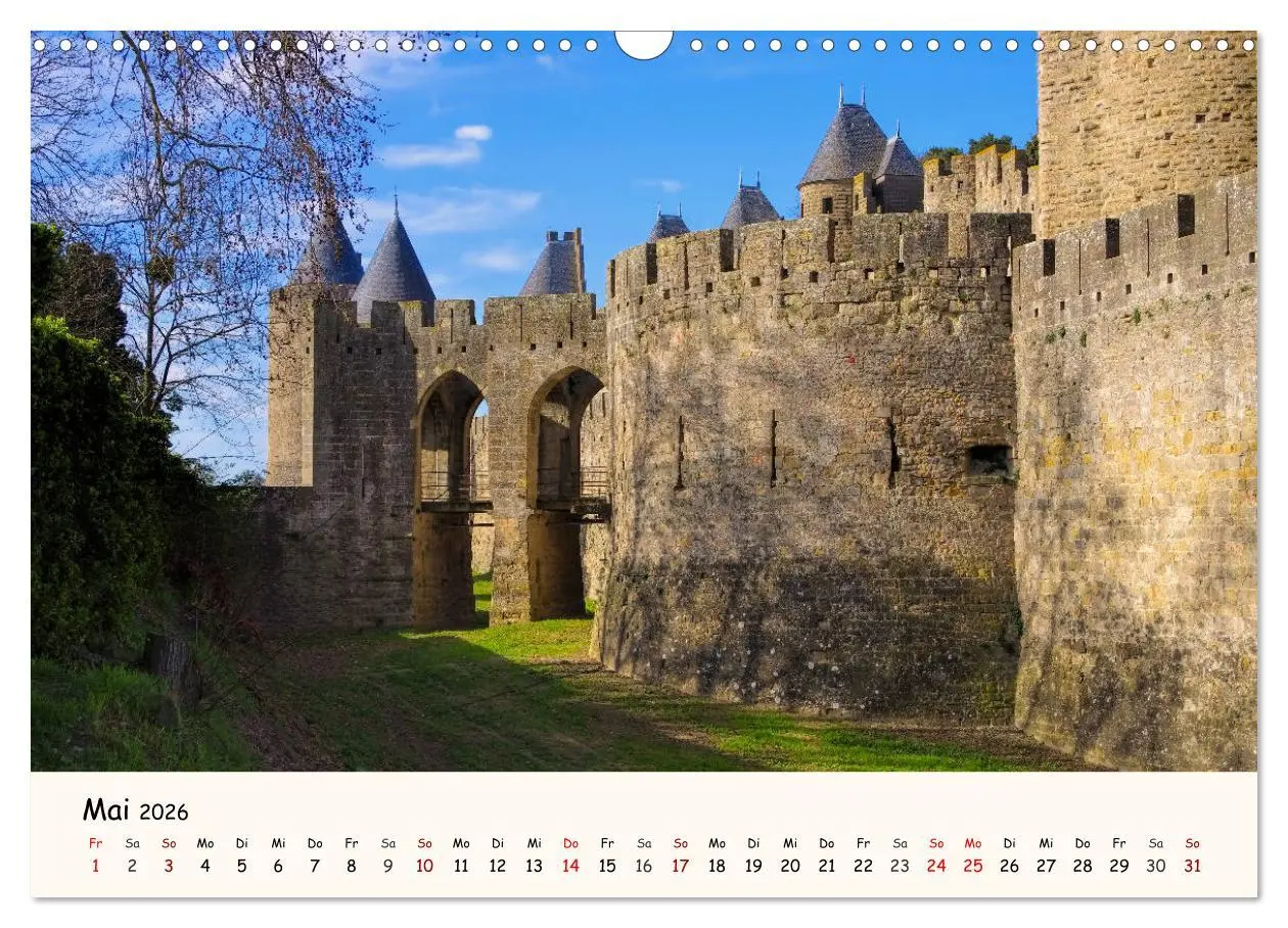 Bild: 9783457908259 | Cite von Carcassonne - Zeitreise ins Mittelalter (Wandkalender 2026...