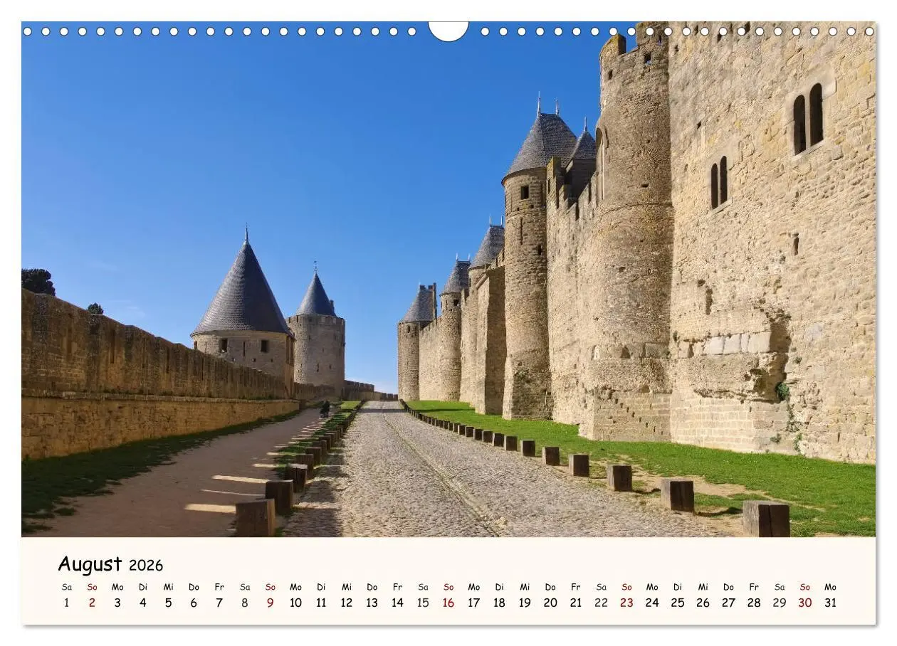 Bild: 9783457908259 | Cite von Carcassonne - Zeitreise ins Mittelalter (Wandkalender 2026...