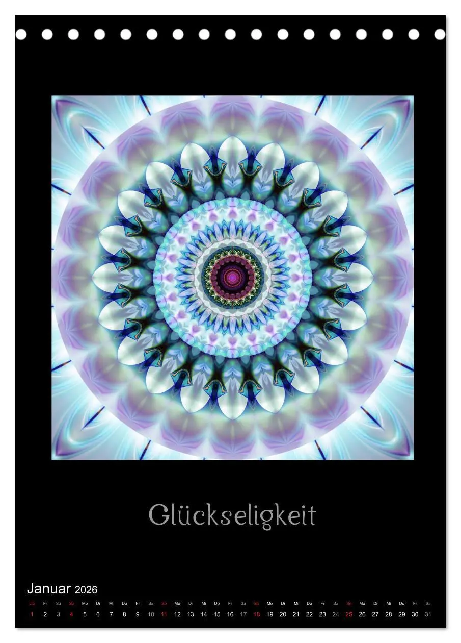 Bild: 9783516478259 | Mandalas - Spiegel der Seele (Tischkalender 2026 DIN A5 hoch),...