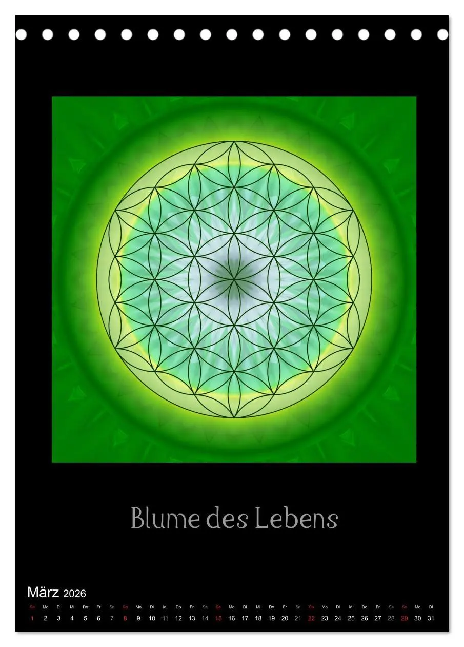 Bild: 9783516478259 | Mandalas - Spiegel der Seele (Tischkalender 2026 DIN A5 hoch),...