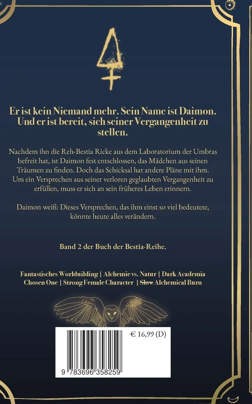 Rückseite: 9783696358259 | Das Buch der Bestia - Sulphur | Laura Reinhardt | Taschenbuch | 364 S.