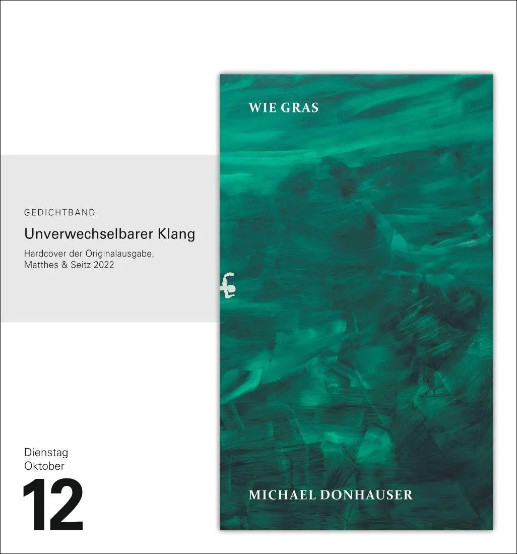 Bild: 9783840038259 | Literatur Tagesabreißkalender 2027 - Kulturkalender - Autoren,...