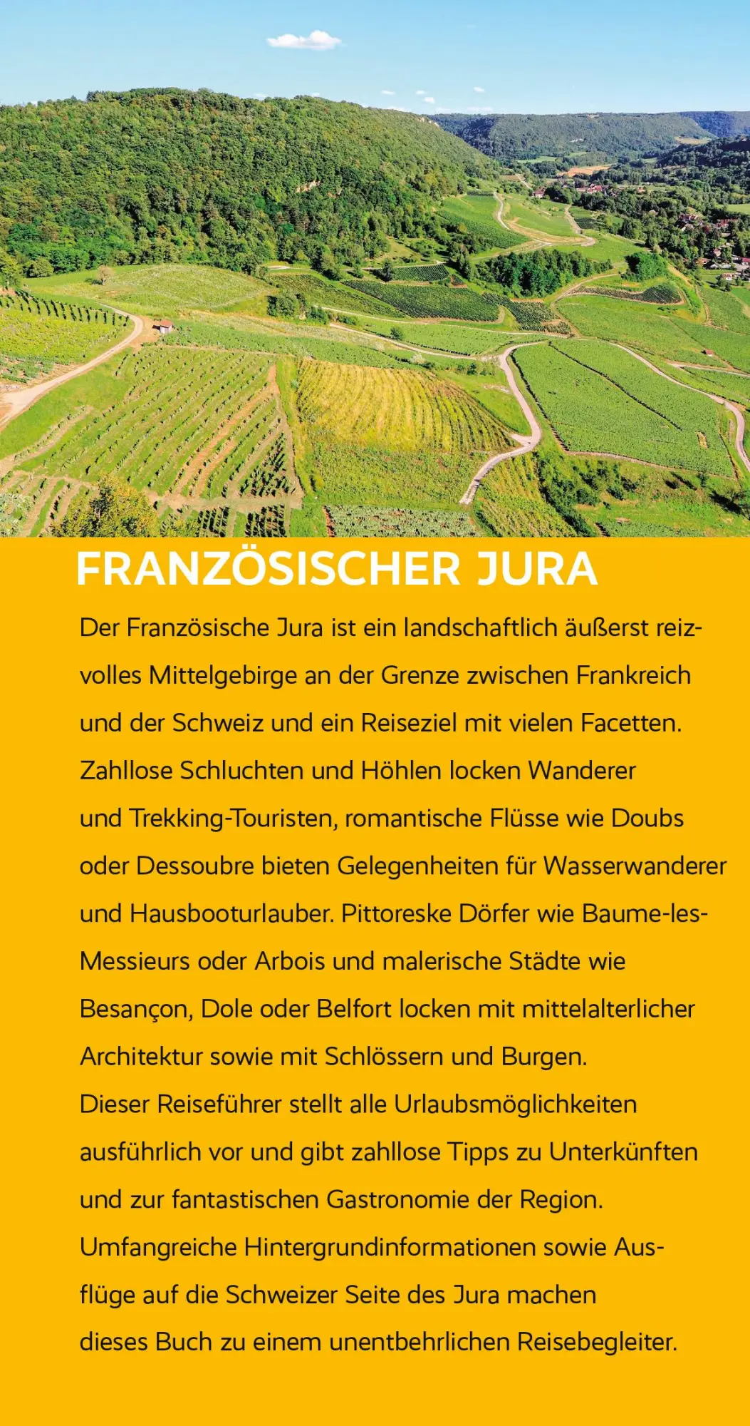 Bild: 9783897948259 | TRESCHER Reiseführer Französischer Jura | Sabine Herre | Taschenbuch