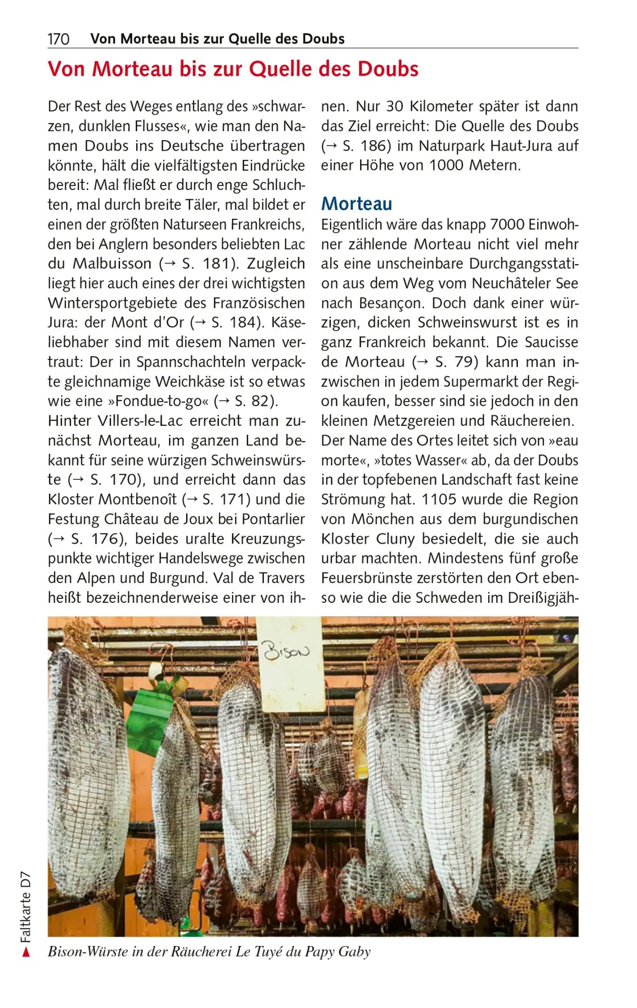 Bild: 9783897948259 | TRESCHER Reiseführer Französischer Jura | Sabine Herre | Taschenbuch