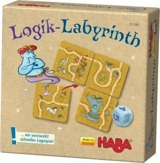 Cover: 4010168218359 | Logik-Labyrinth | 10-15 Minuten, 2-4 Spieler | Spiel | 1301886001