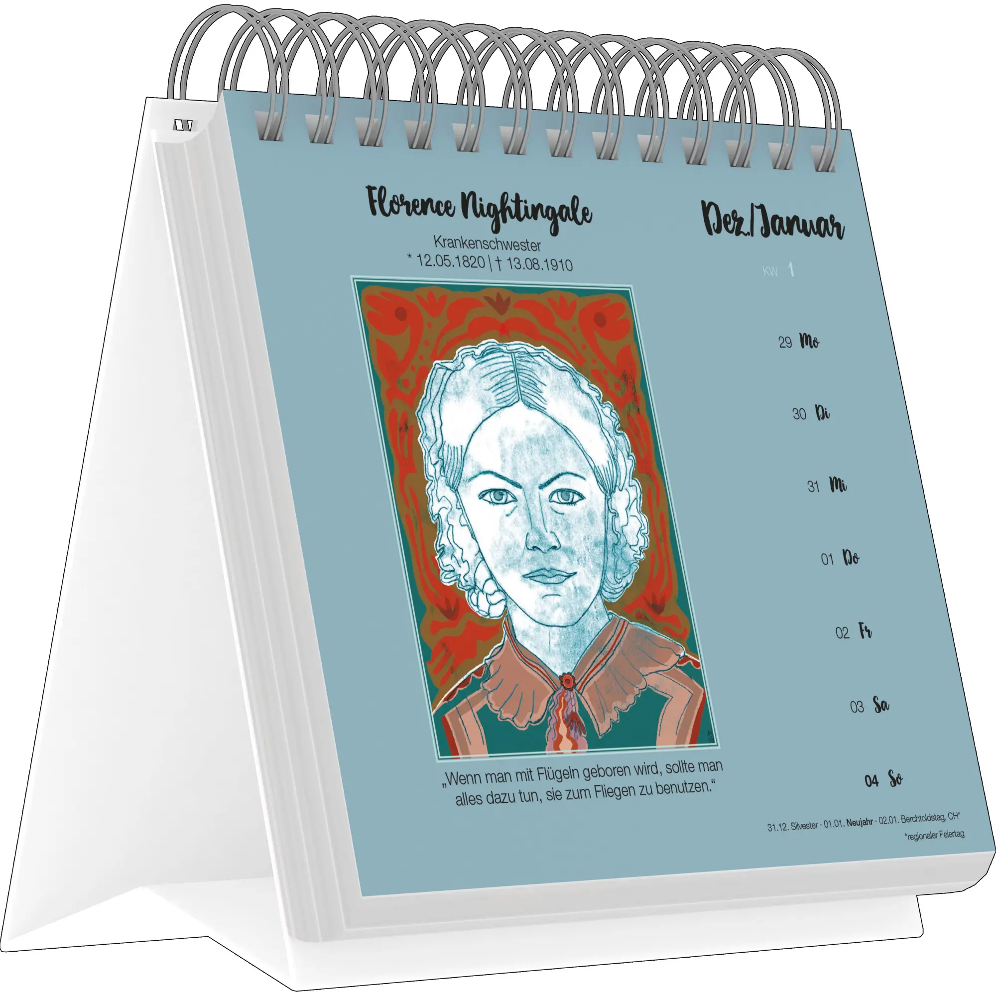 Bild: 4069095008359 | Starke Frauen 2026 - Tischaufstellkalender mit 53 Motiven und...
