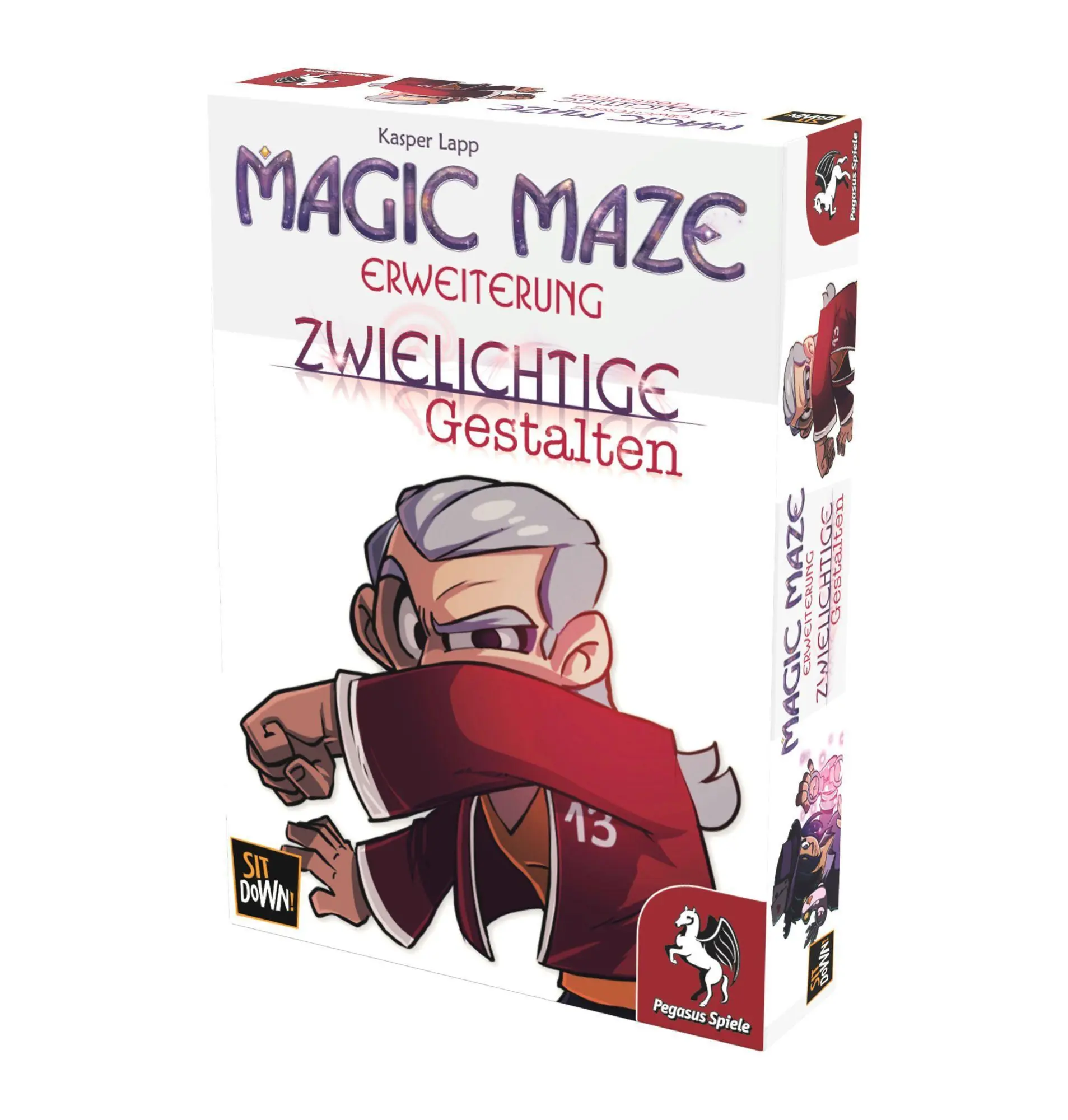 Bild: 4250231718359 | Magic Maze: Zwielichtige Gestalten [Erweiterung] | Kasper Lapp | Spiel
