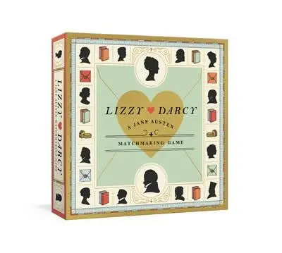 Cover: 9780593138359 | Lizzy Loves Darcy | A Jane Austen Matchmaking Game: Board Games | 2021
