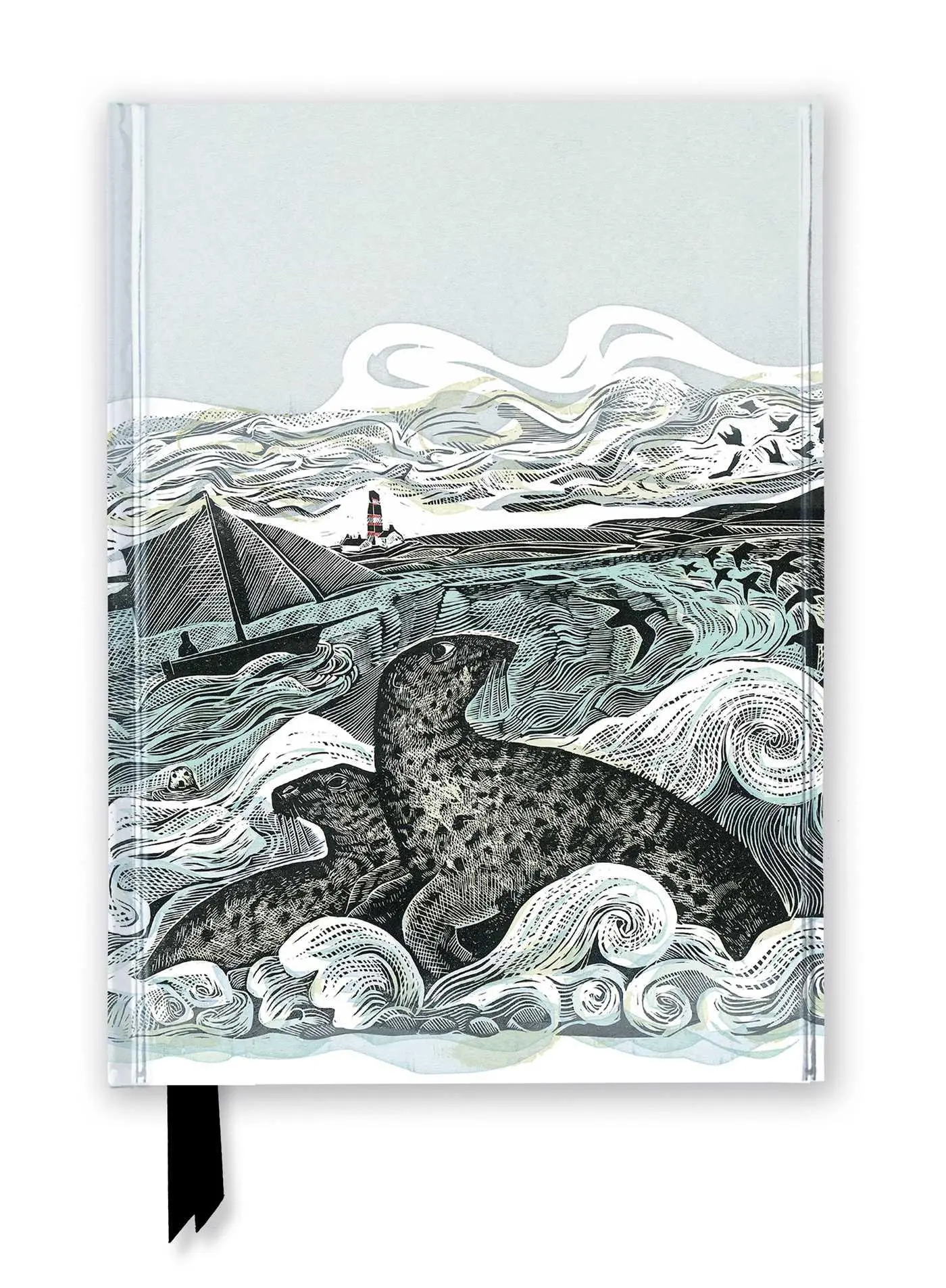 Cover: 9781839648359 | Angela Harding: Seal Song (Foiled Journal) | Flame Tree Publishing