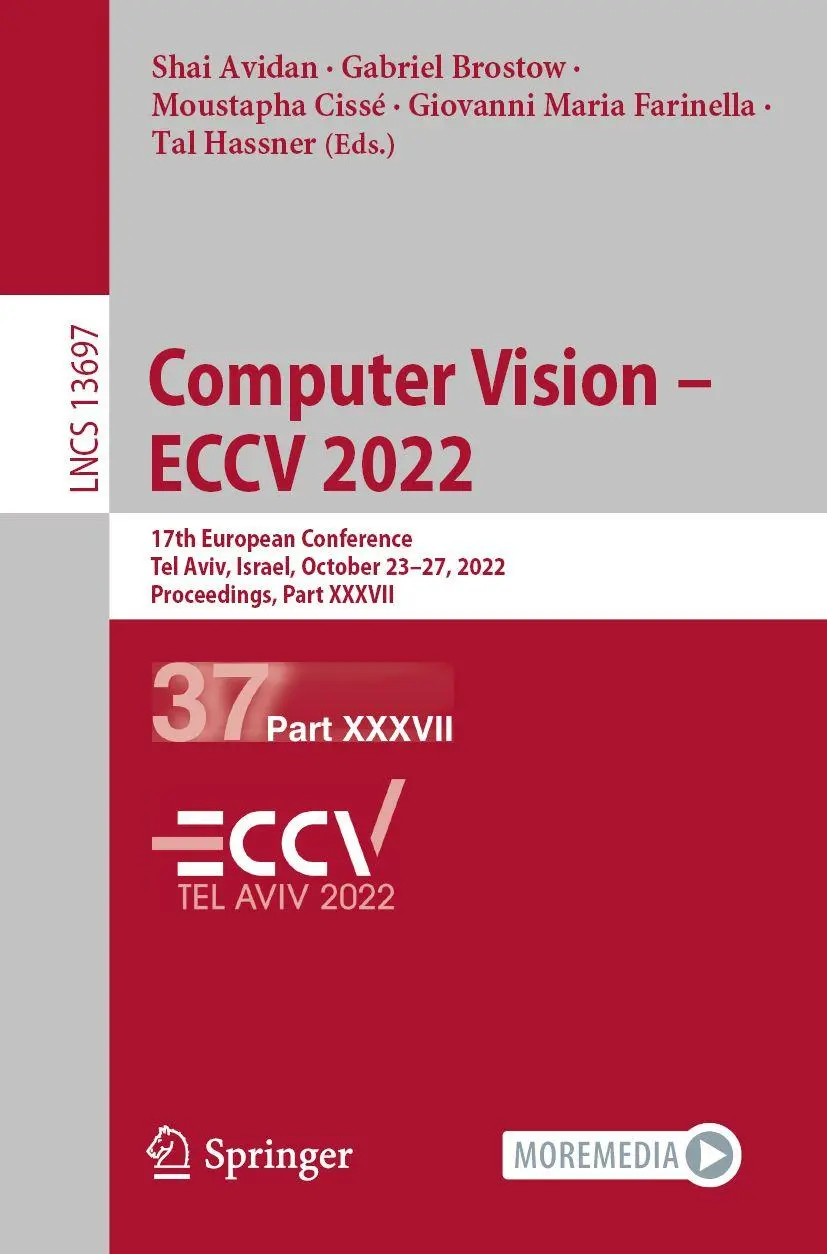 Cover: 9783031198359 | Computer Vision - ECCV 2022 | Shai Avidan (u. a.) | Taschenbuch | lvi