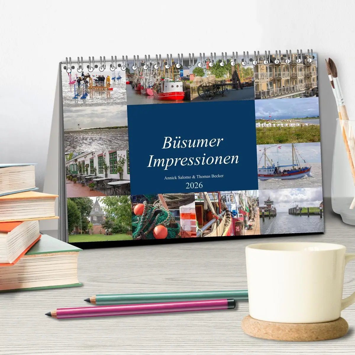 Bild: 9783457828359 | Büsumer Impressionen (Tischkalender 2026 DIN A5 quer), CALVENDO...