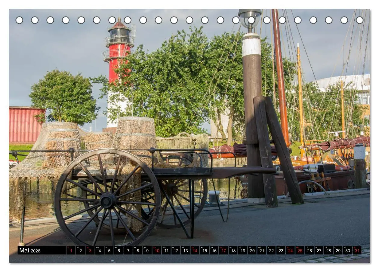 Bild: 9783457828359 | Büsumer Impressionen (Tischkalender 2026 DIN A5 quer), CALVENDO...