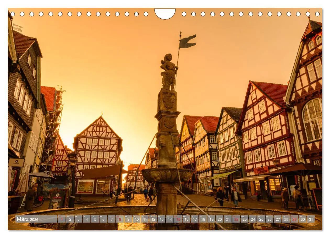 Bild: 9783516088359 | Ein Blick auf Fritzlar (Wandkalender 2026 DIN A4 quer), CALVENDO...