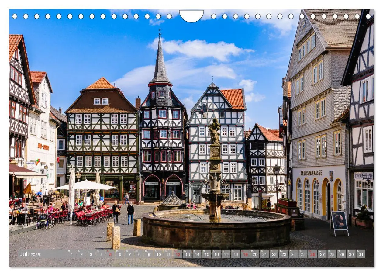 Bild: 9783516088359 | Ein Blick auf Fritzlar (Wandkalender 2026 DIN A4 quer), CALVENDO...